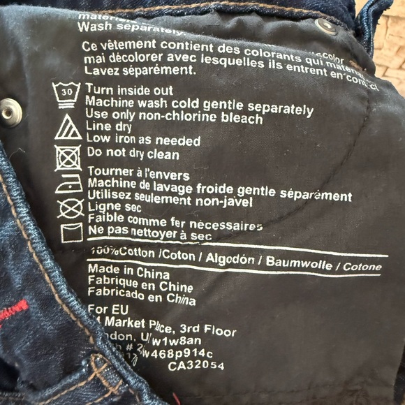 BDG High Rise Cheeky Dark Wash Studded Denim Shorts sz: 27 - Picture 5 of 10